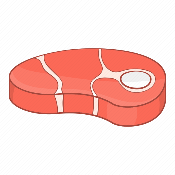 Мультяшные куски мяса