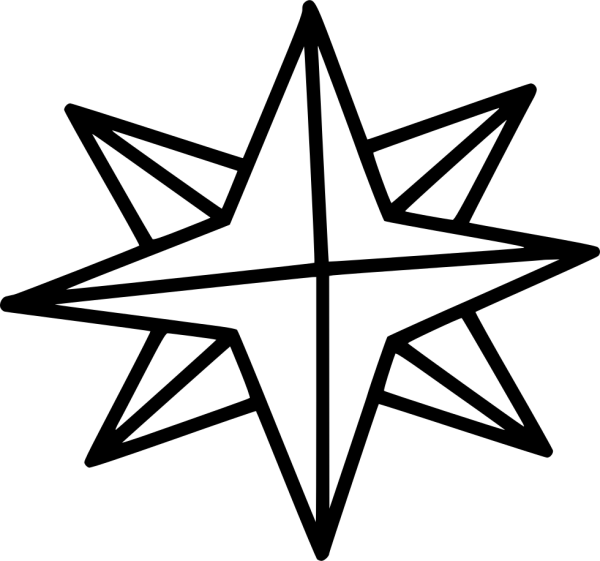 Звезда рисунок