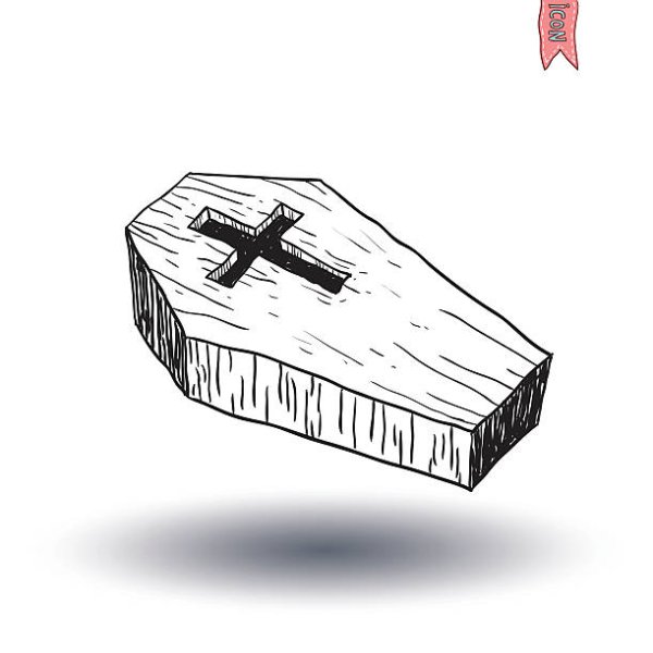 Гроб набросок