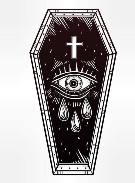 Гроб рисунок