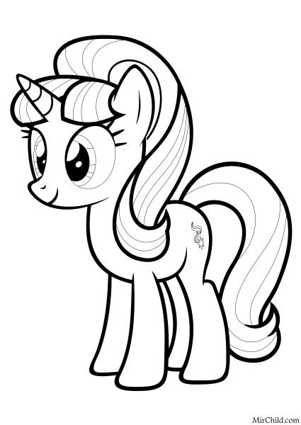 Старлайт Гример раскраска