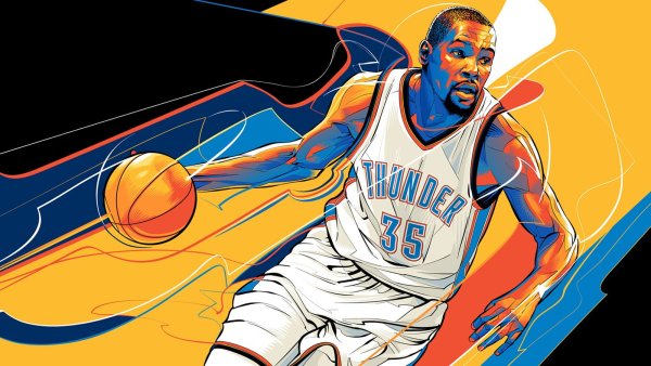 Кевин Дюрант арт