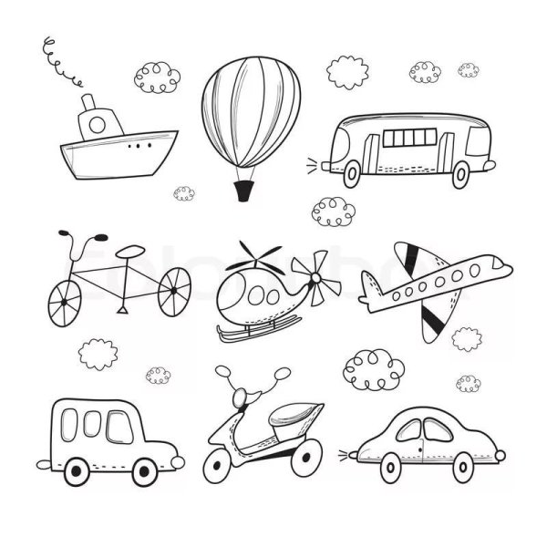 Наклейки машинки для детей