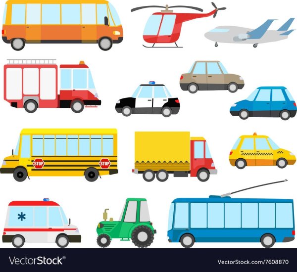 Раскраски для малышей транспорт