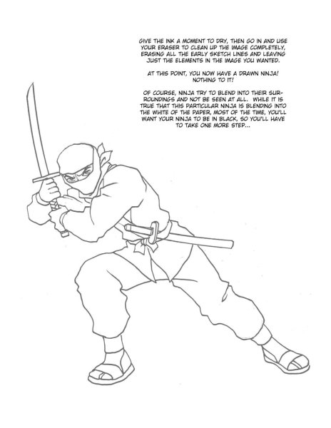 Ниндзя карандашом