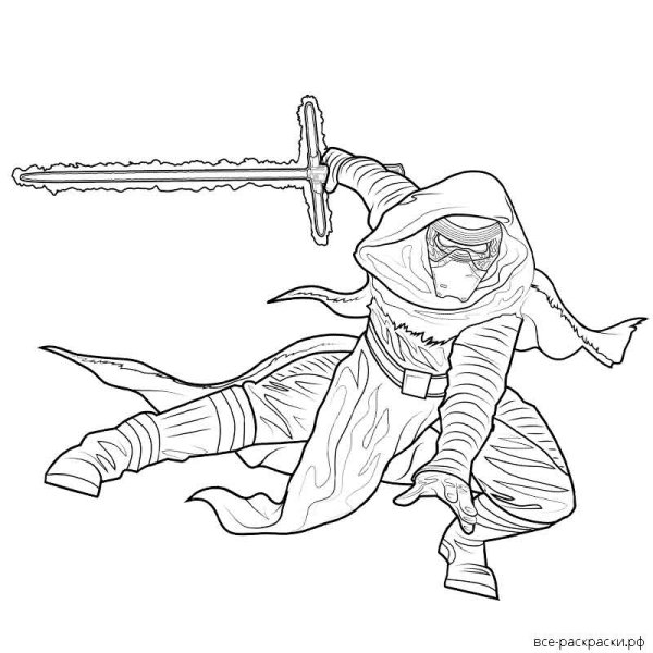 Ниндзя рисунок