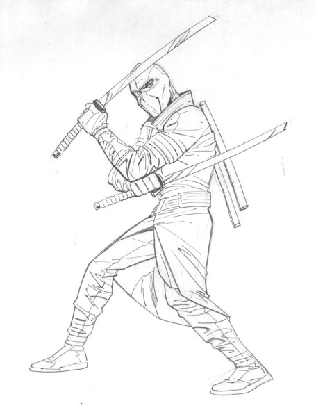 Серый ниндзя