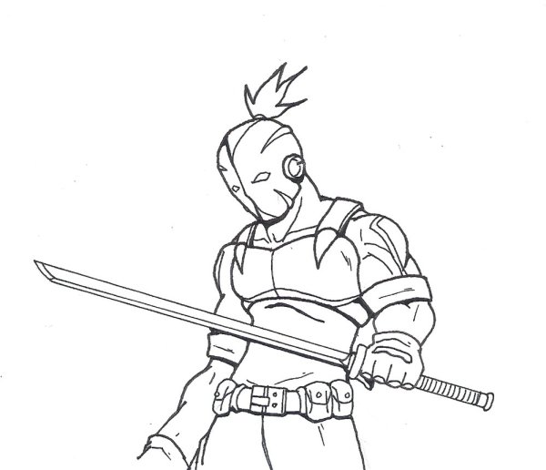 Раскраски для мальчиков ниндзя