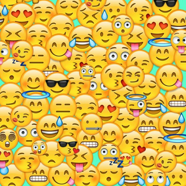 Картина смайлик