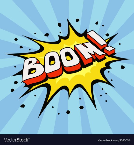 Взрыв из мультика