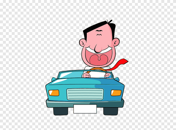 Шофер мультяшный