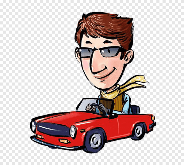 Нарисовать машину с водителем