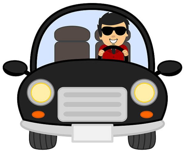 Водитель рисунок