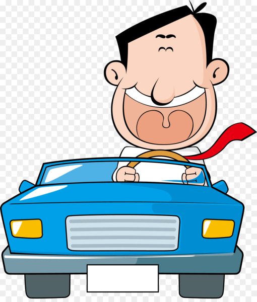 Шофер мультяшный