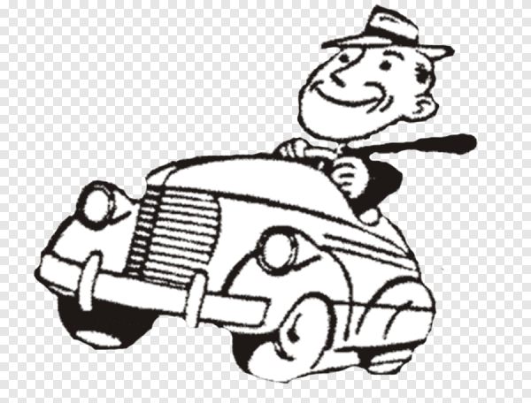 Автослесарь на прозрачном фоне