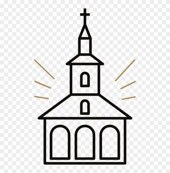 Эскиз деревянного храма