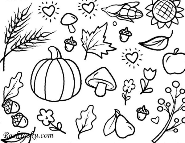 Осенний скетч