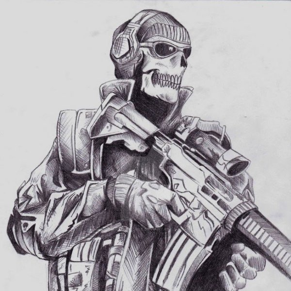 Раскраска Call of Duty Modern Warfare 2