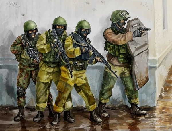 Рисунок Гоуста из Call of Duty