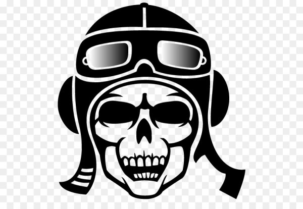 Череп в шлемофоне