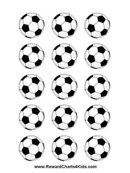 Футбольный мяч для печати