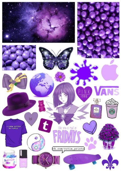 Фиалка рисунок