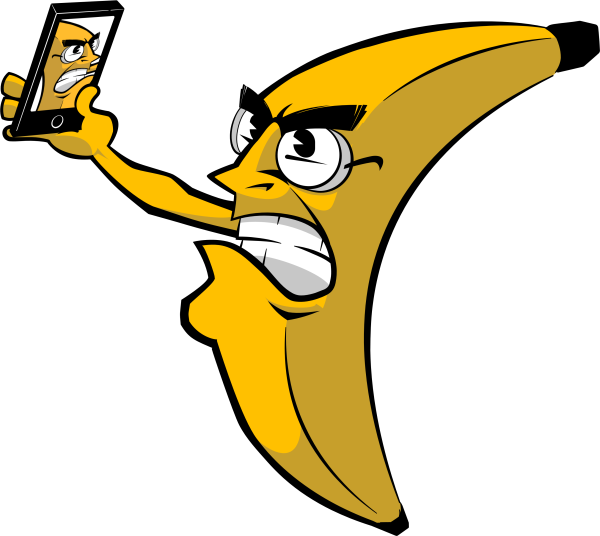 Веселый банан