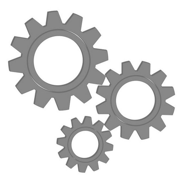 Шестерня без фона