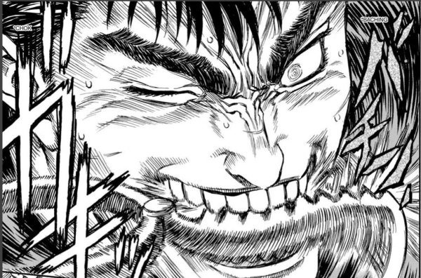 Гатс Берсерк 1997 в ярости