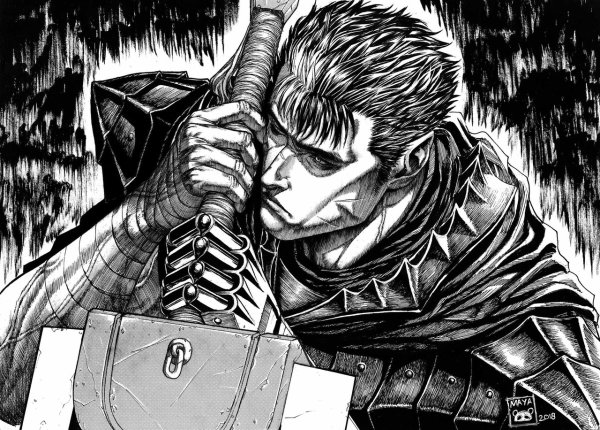 Берсерк Гатс в броне берсерка