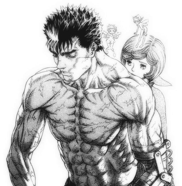 Берсерк Манга Гатс ярость