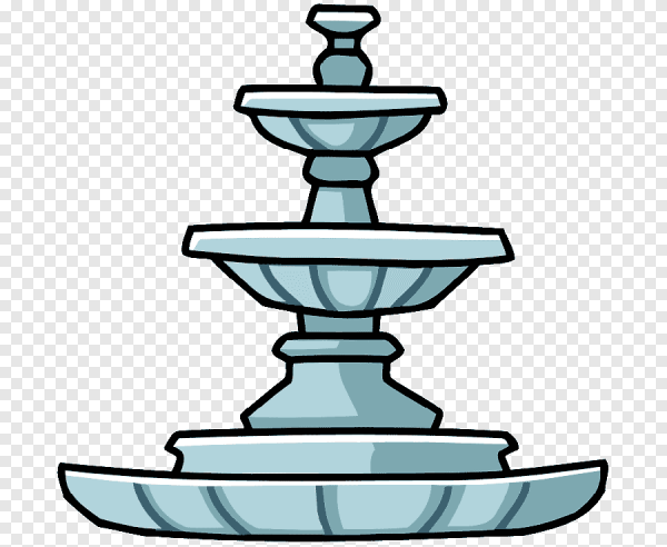 Зарисовка фонтана