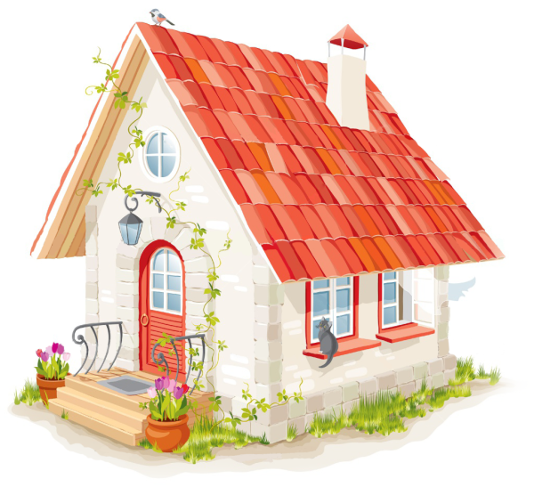 Дом мультяшный