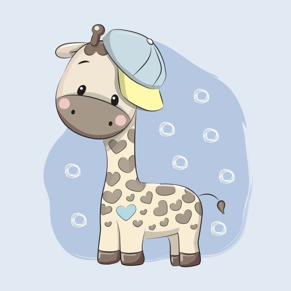 Жирафики милые рисуночки