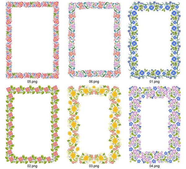 Рамки для текста маленькие