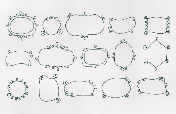 Маленькие рамочки для рисования