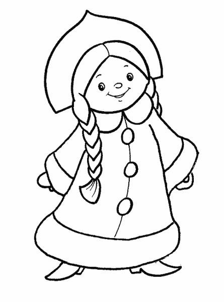 Елка раскраска