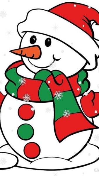 Образцы рисунков на новый год