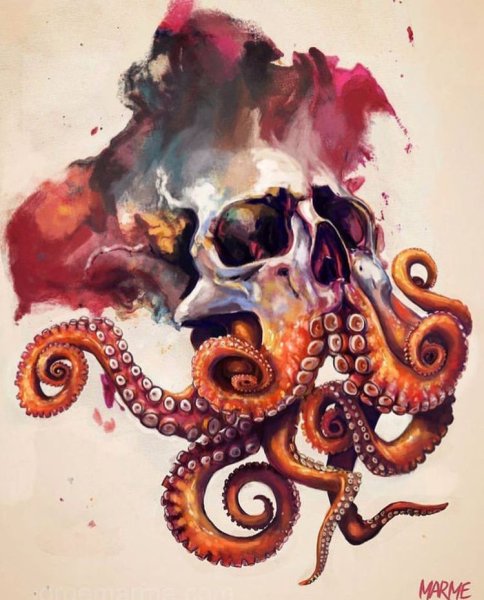 Тату осьминог Спрут