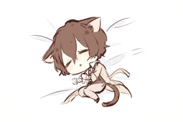 Дадзай Осаму аниме Чиби