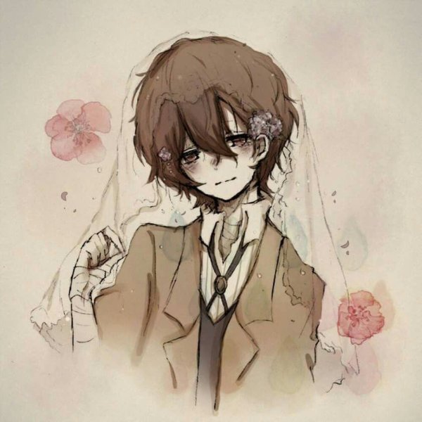 Дадзай Осаму арт милый