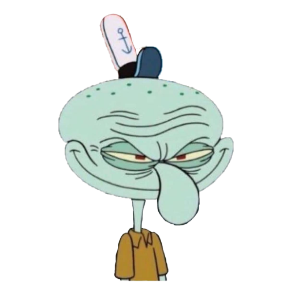 Сквидвард злой