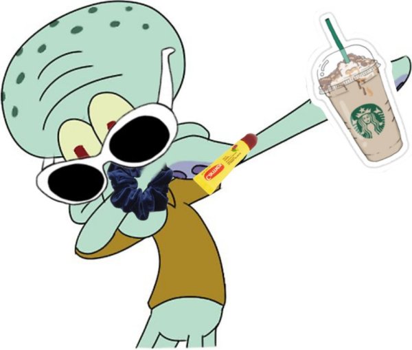 Спанч Боб герои Сквидвард