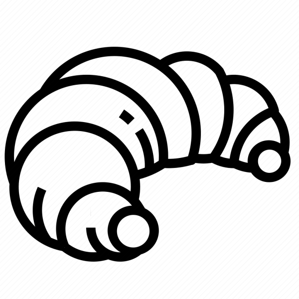 Круассан значок