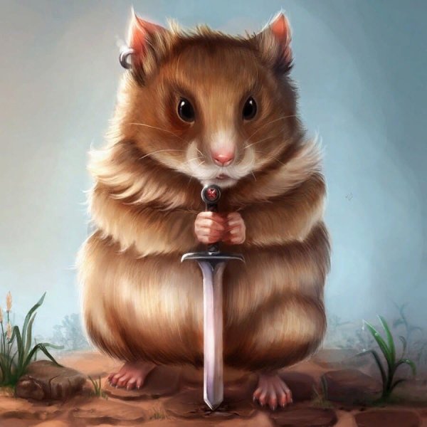 Крутой хомяк