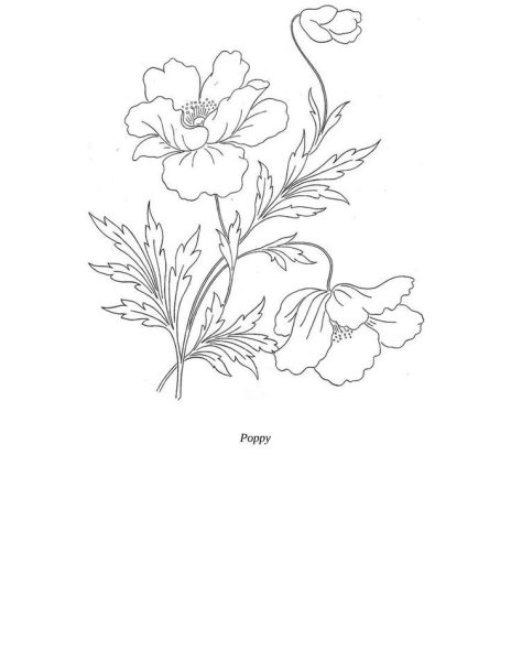 Вышивка гладью схемы цветы