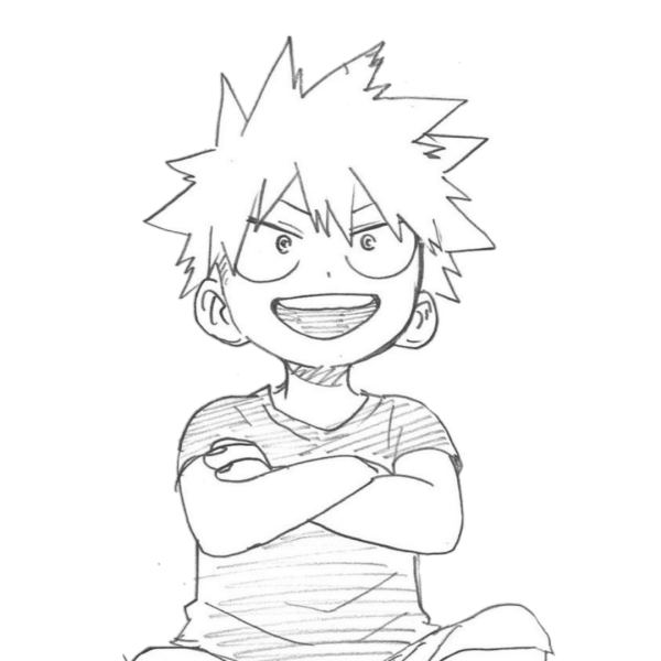 Бакуго маленький моя геройская Академия