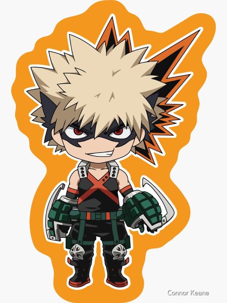 Значок Бакуго Кацуки