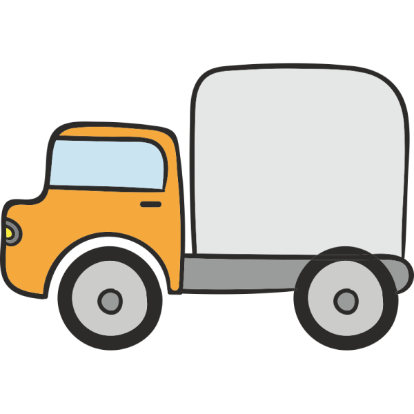 Мультяшный грузовик