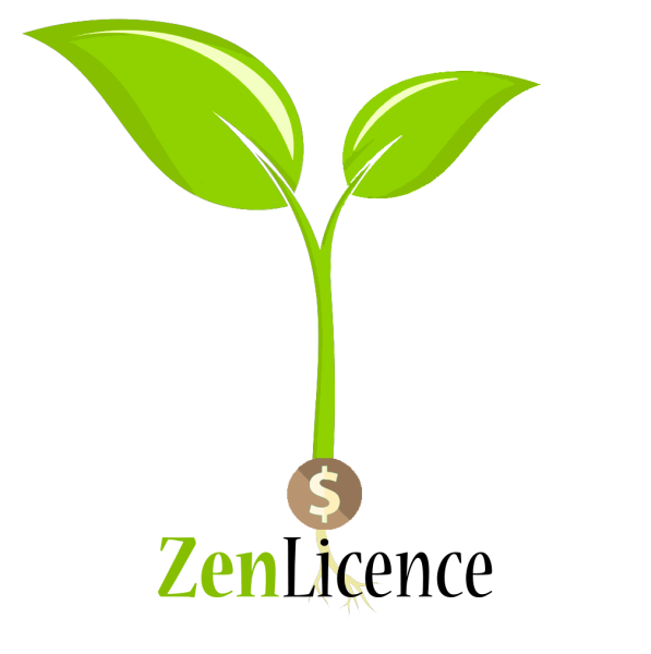 Росток на белом фоне